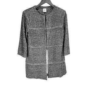 Cabi The Times Black White Jacket Blazer Cardigan Women’s Size S